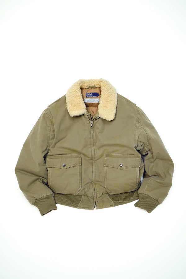 90's "POLO by Ralph Lauren" -"B-10 Type" Flight Jacket-