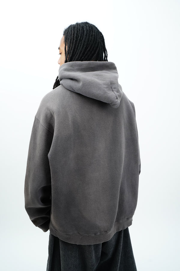 90’s "NIKE" -Logo Embroidery Faded Sweat Hoodie-