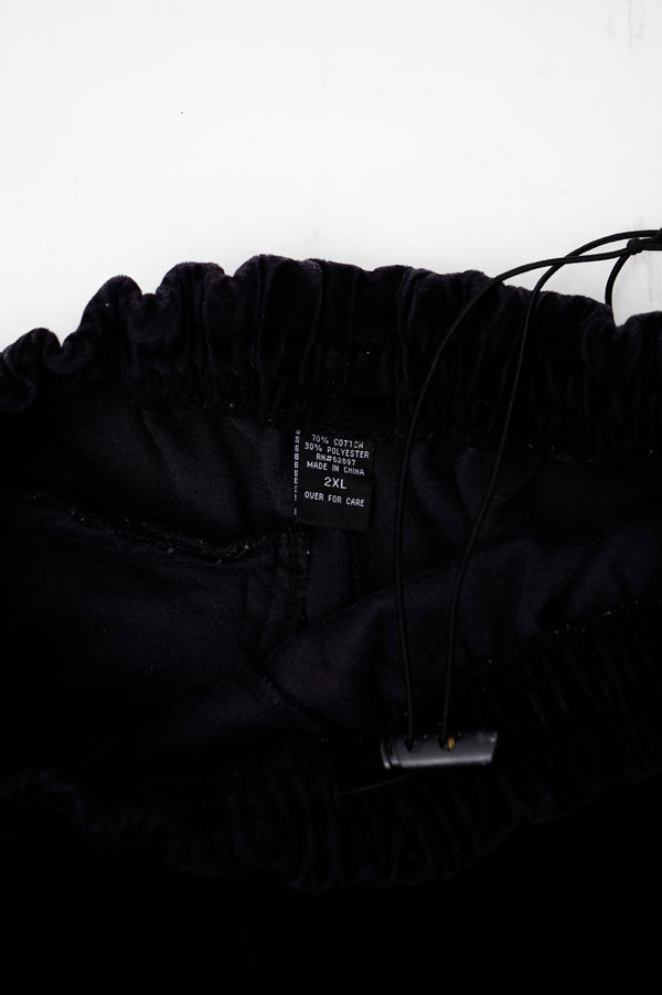"OUTKAST" -Velour Wide Pants-