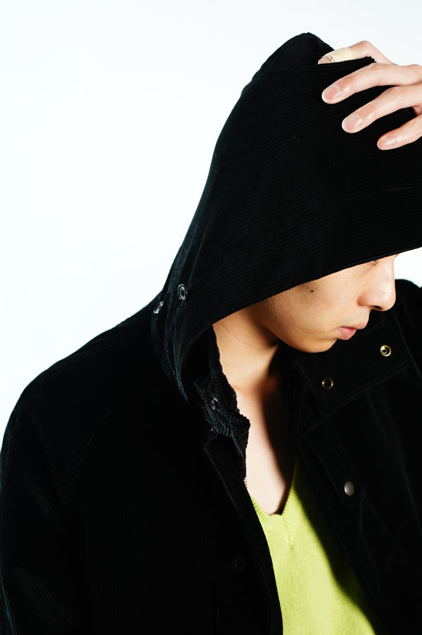 "Adam Kimmel" -Cords Hooded Jacket-
