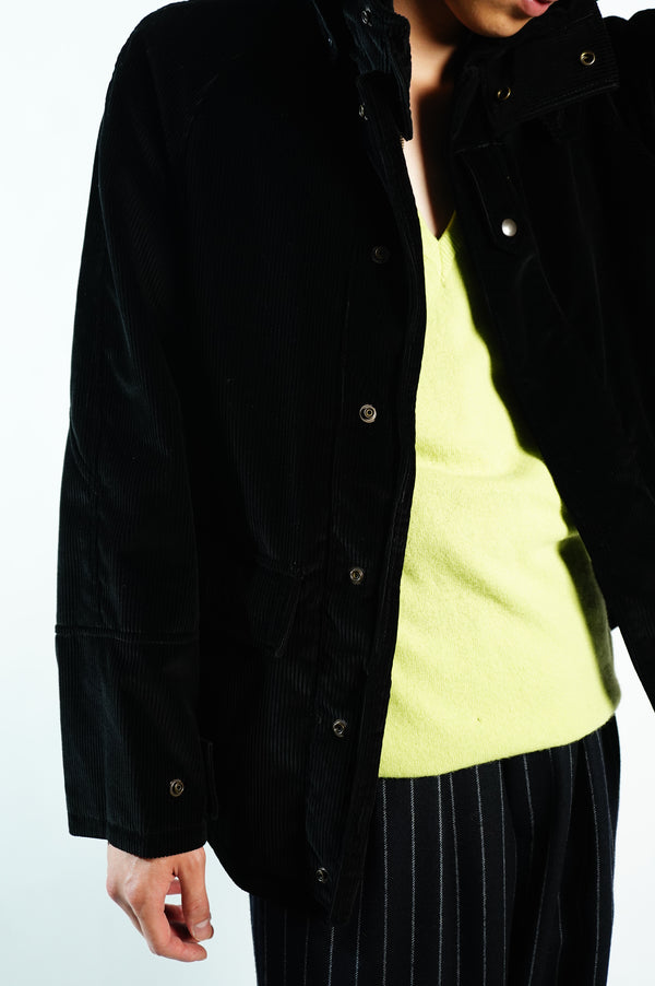 "Adam Kimmel" -Cords Hooded Jacket-