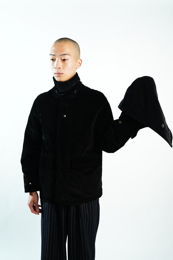 "Adam Kimmel" -Cords Hooded Jacket-