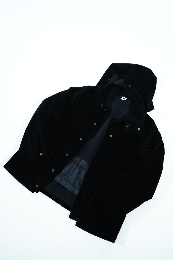 "Adam Kimmel" -Cords Hooded Jacket-