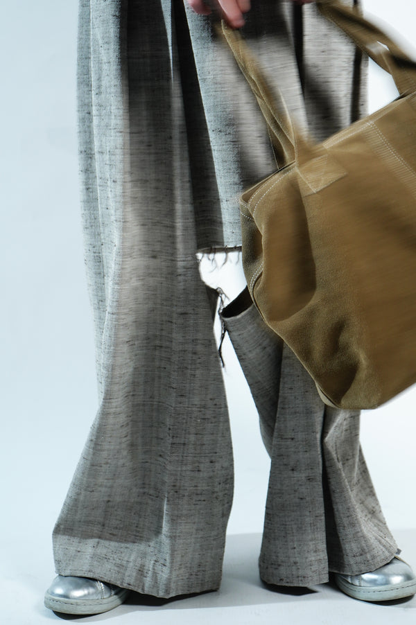 "Eddie Bauer" -Suede Tote Bag-