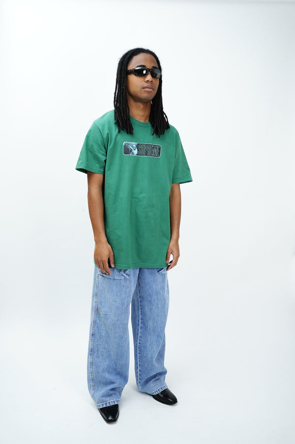 "UNKNOWN" -Baker Type Baggy Denim Pants-