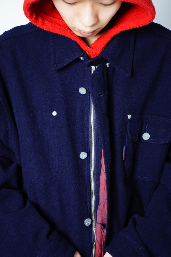 90's "Calvin Klein Jeans" -WOOL/VISCOSE Coverall-
