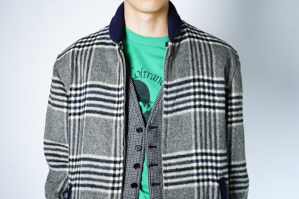 60's "LAKELAND" -Check Pattern Pharaoh Jacket-