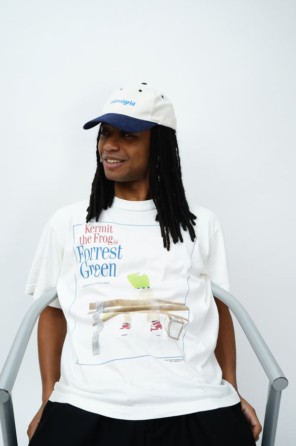 90's "TULTEX" -"Kermit the Frog is Forrest Green" Parody Print S/S Tee-