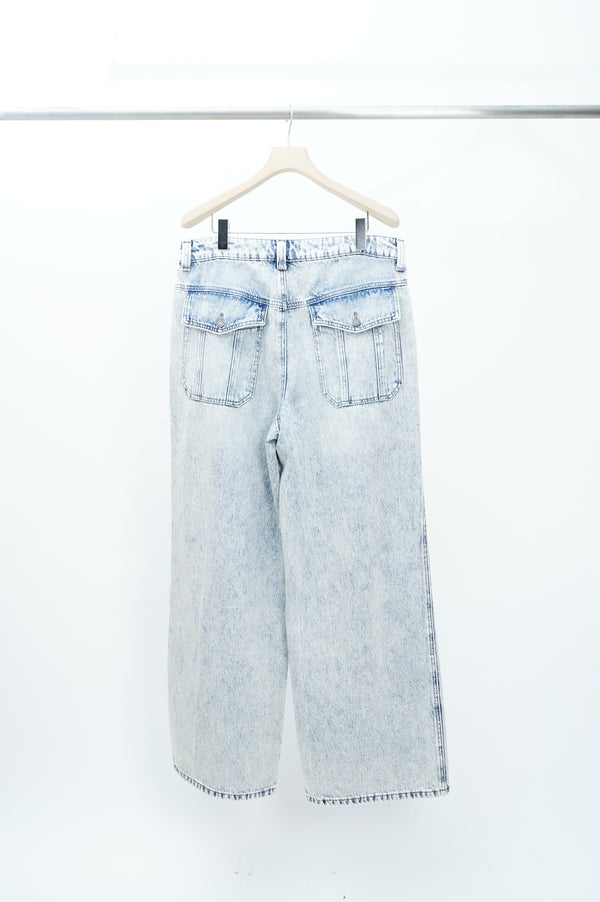 "UNKNOWN" -Baggy Denim Pants-