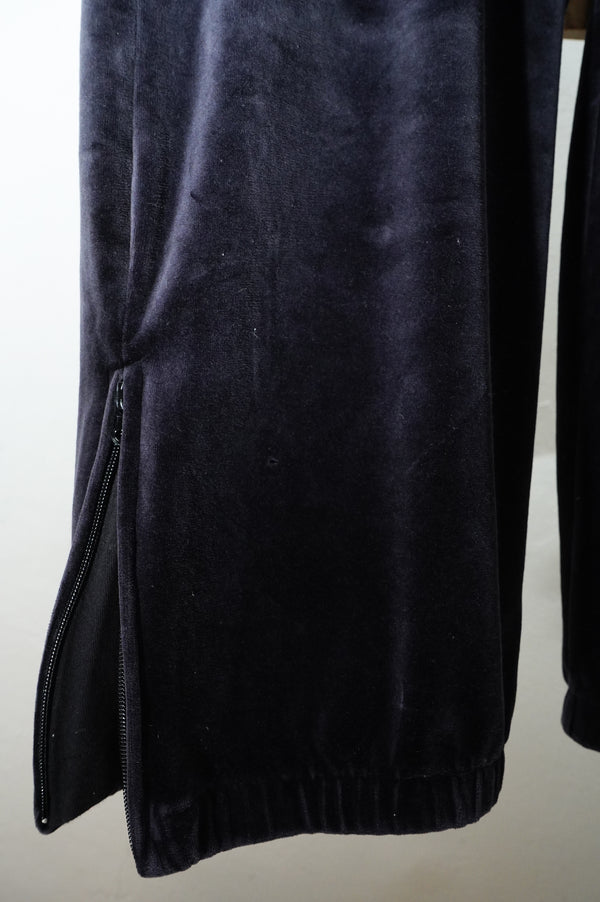 "OUTKAST" -Velour Wide Pants-