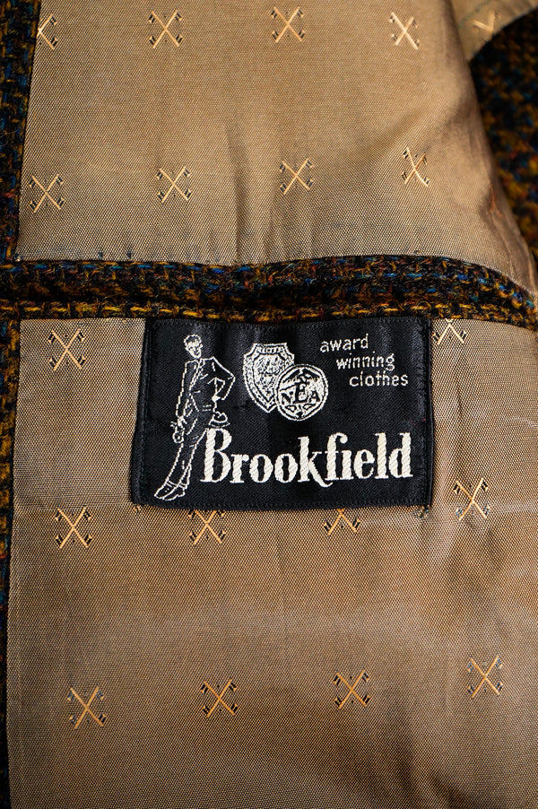 60’s "Brookfield" -Tweed 3B Tailored Jacket-