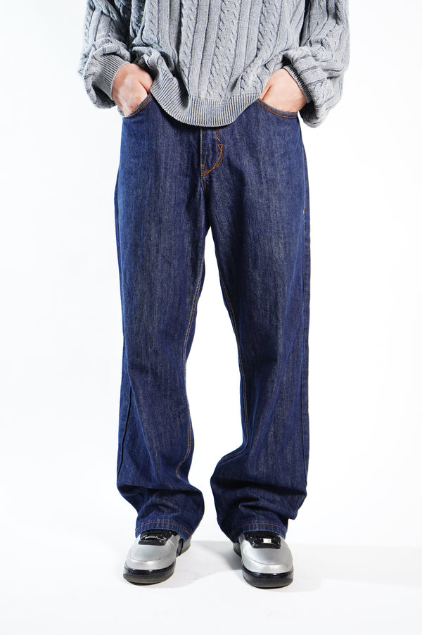 2000's "ROCAWEAR" -Wide Straight Denim Pants-