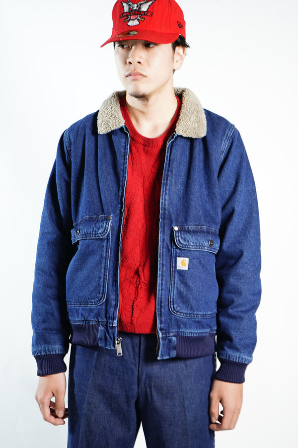 "Carhartt" -Denim Boa Jacket-
