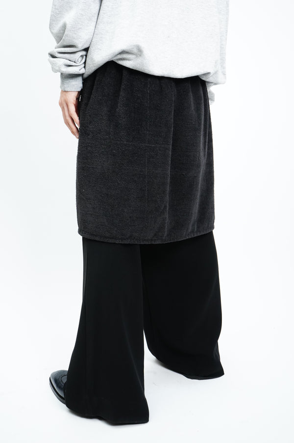 80’s "Pierre Cardin" -Cotton Pile Skirt-