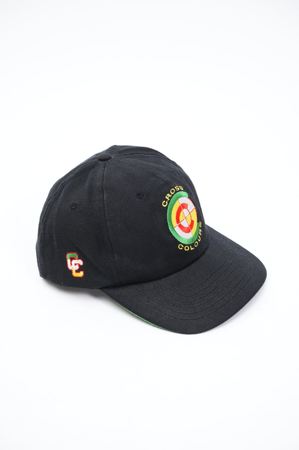 90's "CROSS COLOURS" -Logo Embroidery 6 Panel Cap-
