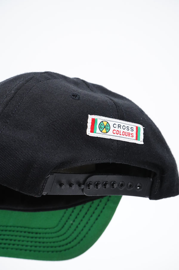 90's "CROSS COLOURS" -Logo Embroidery 6 Panel Cap-
