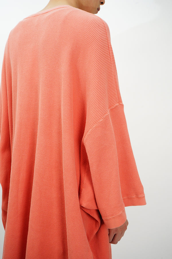 "KING SIZE" -Super Big Thermal Henry Neck Pullover-