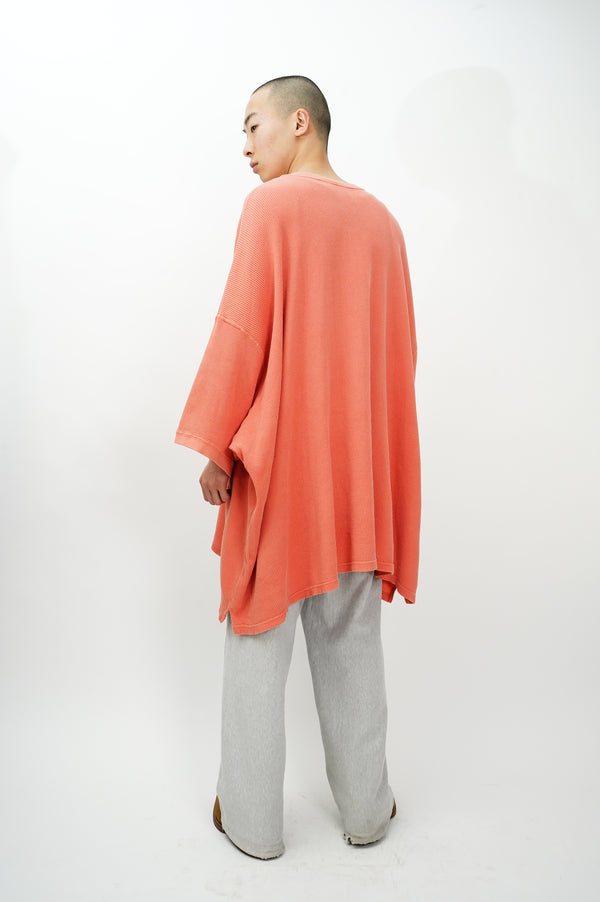 "KING SIZE" -Super Big Thermal Henry Neck Pullover-