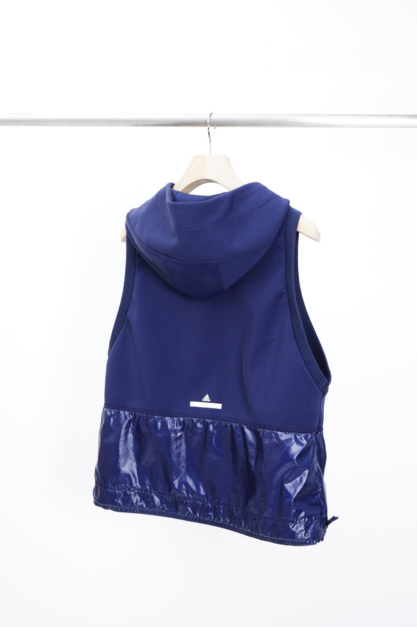"adidas × Stella mccartney" -Half Zip Pullover Hooded Vest-