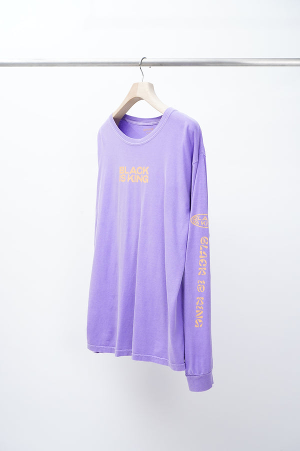 "BEYONCE" -"BLACK IS KING" Print L/S Tee-