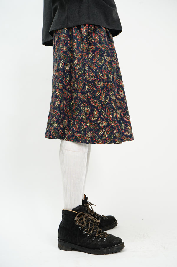 90's "TILLEY ENDURABLES" -Paisley Pattern Cotton Wide Shorts-