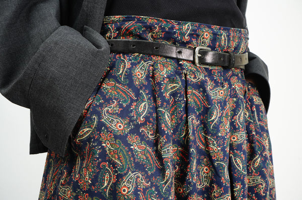90's "TILLEY ENDURABLES" -Paisley Pattern Cotton Wide Shorts-