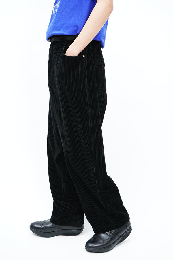90’s "T.H.E" -Cord Velours Baggy Pants-
