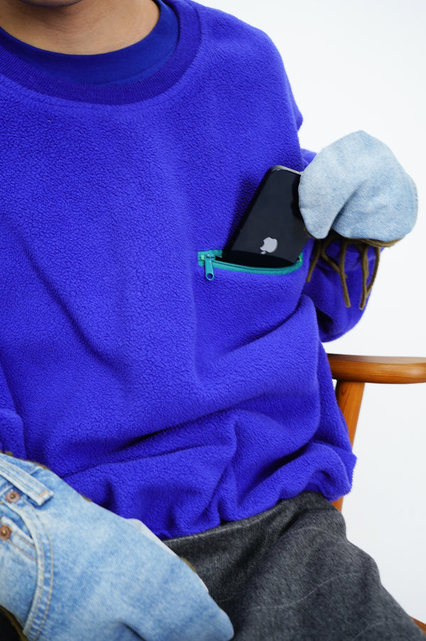 90’s "UNKNOWN(L.L.Bean?)" -Fleece Pullover-
