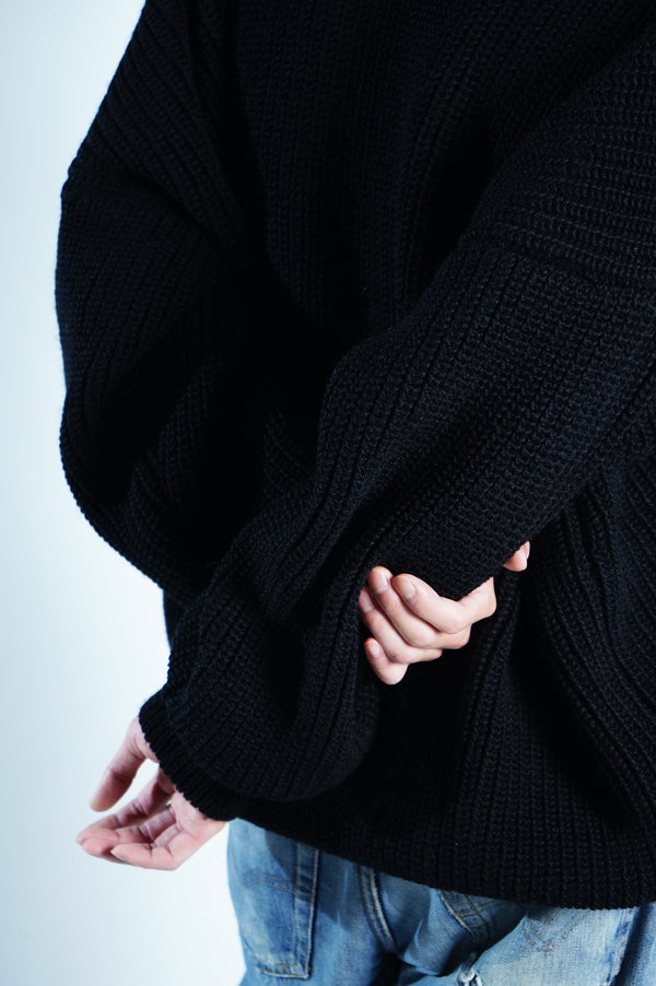 ROUND RIB DIVING PULLOVER