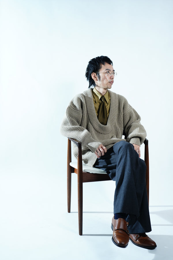 ROUND RIB DIVING PULLOVER