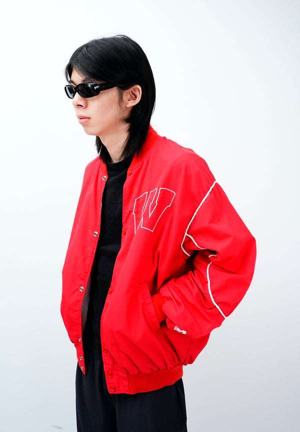 "STARTER" -"W" Nylon Stadium Jacket-