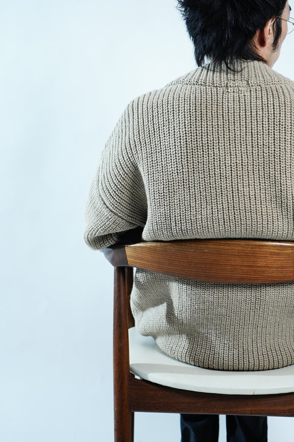 ROUND RIB DIVING PULLOVER
