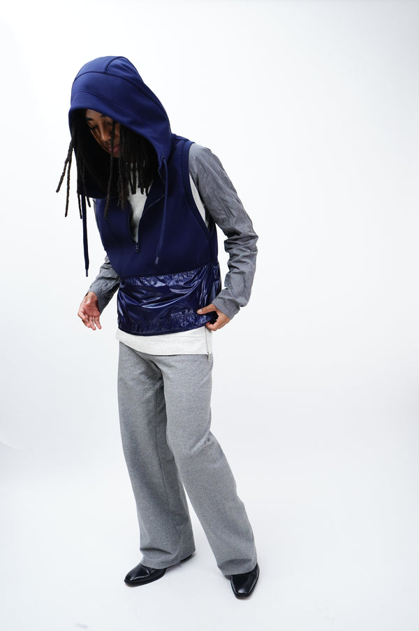 "EILEEN FISHER" -Knit Wide Easy Pants-