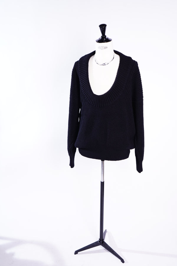 ROUND RIB DIVING PULLOVER