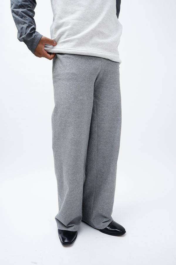 "EILEEN FISHER" -Knit Wide Easy Pants-