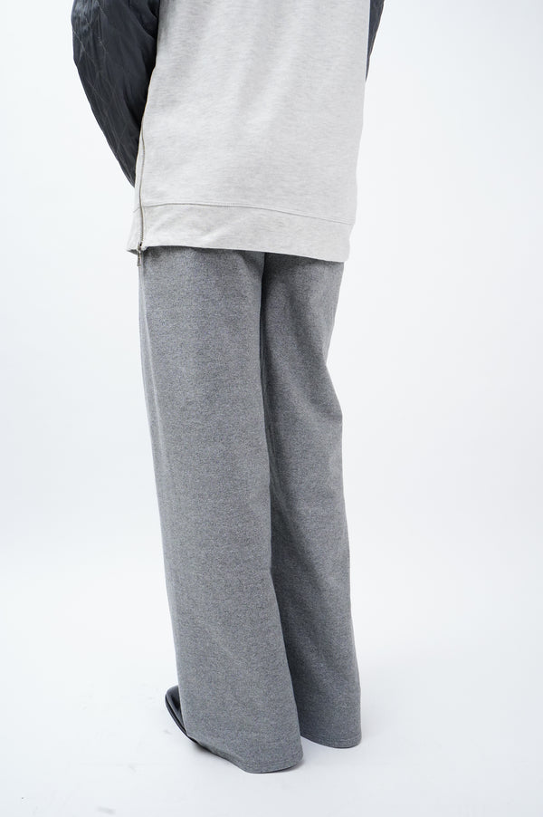 "EILEEN FISHER" -Knit Wide Easy Pants-