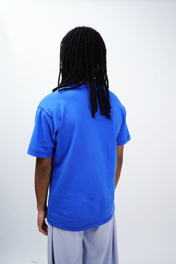 90's "SONIA RYKIEL" -"PERFUMES" Logo Embroidery S/S Tee-