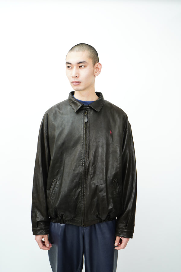 90’s "Polo by Ralph Lauren" -Lamb Leather Blouson-