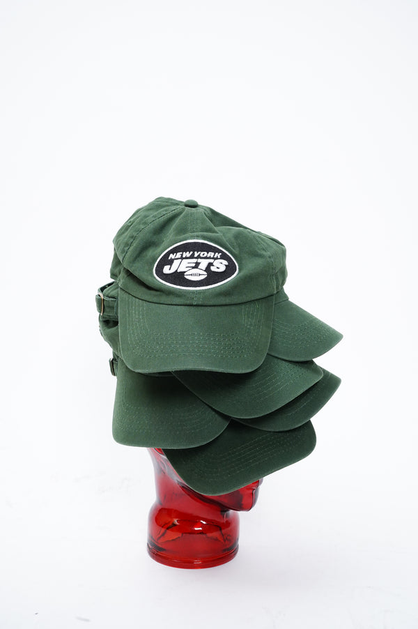 "Idegy" -"NEW YORK JETS" Logo Embroidery 6 Panel Cap-