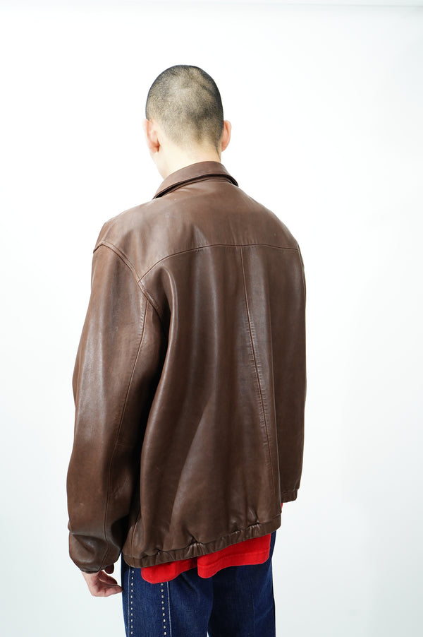 90’s "Polo by Ralph Lauren" -Lamb Leather Blouson-