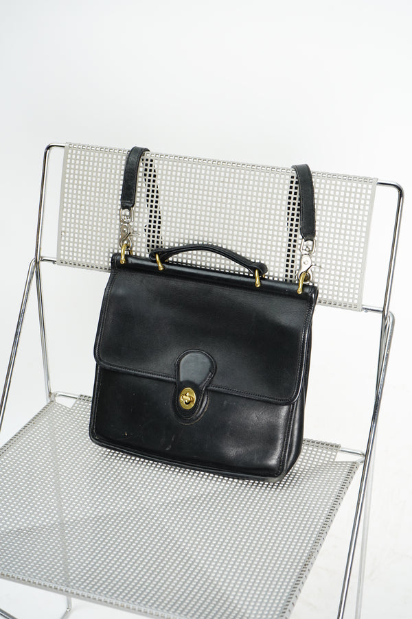 90's "COACH" -Leather Shoulder Bag-