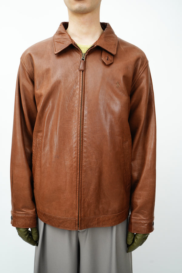 90’s "Polo by Ralph Lauren" -Lamb Leather Blouson-
