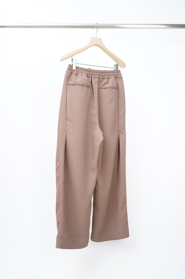 "VANDY THE PINK" -Polyester Wide Easy Pants-