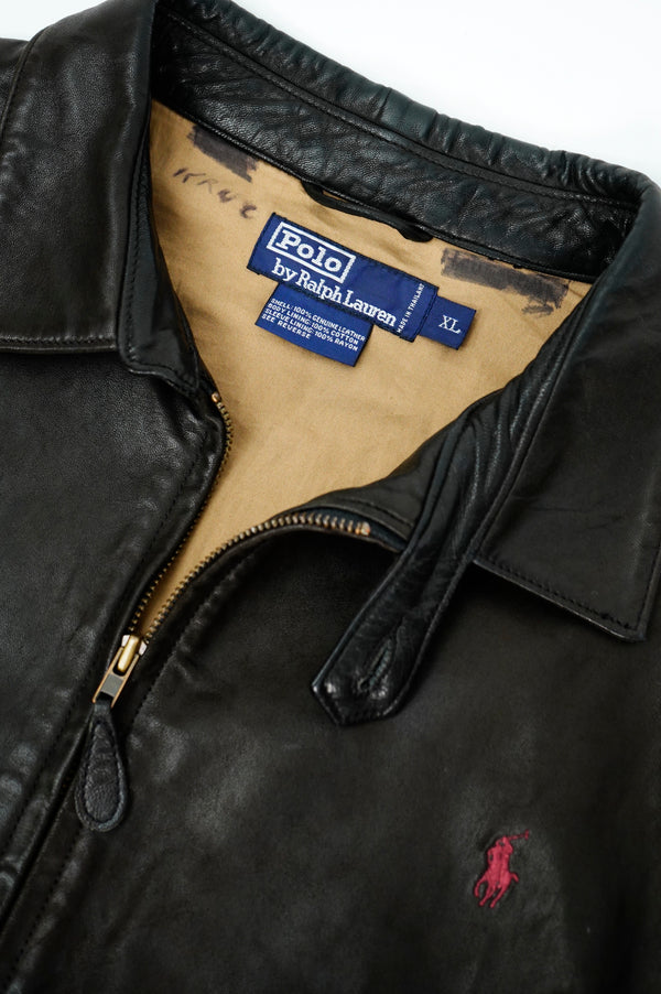 90’s "Polo by Ralph Lauren" -Lamb Leather Blouson-