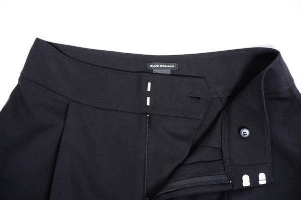 "CLUB MONACO" -Polyester/Wool Baggy Shorts-