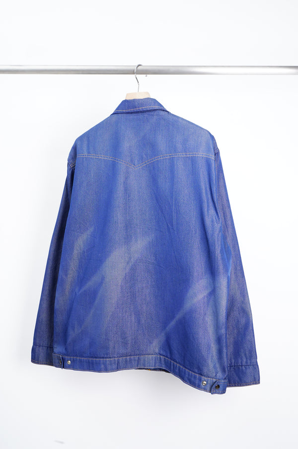 70's "WORKLITE" -Denim Coach Jacket-