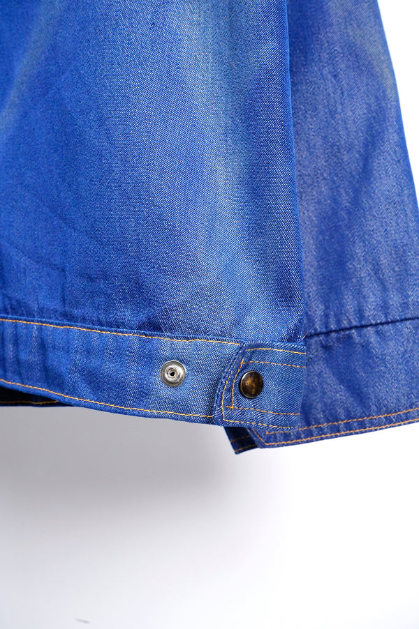 70's "WORKLITE" -Denim Coach Jacket-