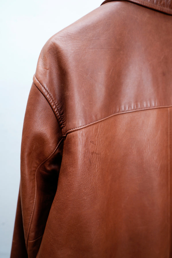 90’s "Polo by Ralph Lauren" -Lamb Leather Blouson-