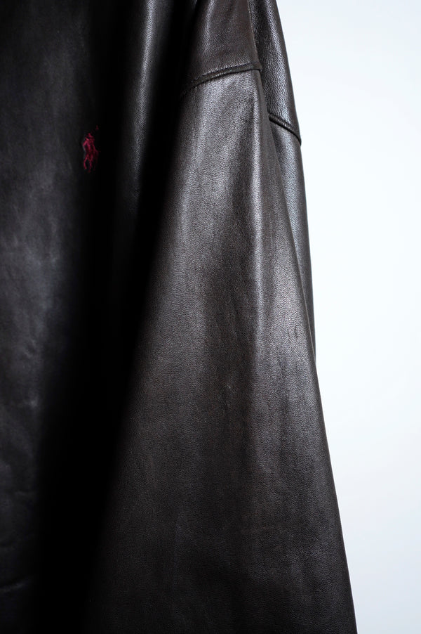 90’s "Polo by Ralph Lauren" -Lamb Leather Blouson-