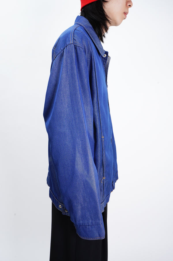70's "WORKLITE" -Denim Coach Jacket-